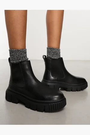 Timberland Greyfield chelsea boots in full grain leather