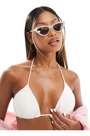 South Beach Embellished cat eye sunglasses in