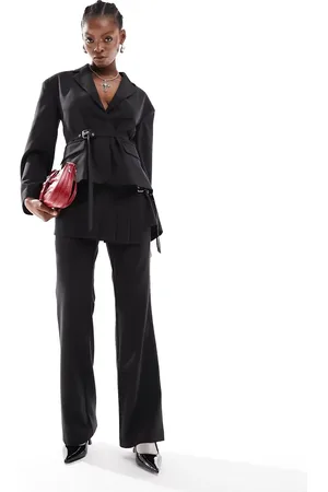 COLLUSION Co-ord kilt trouser skirt with buckle detail