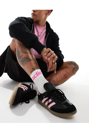 adidas Samba X IMFC trainer in and pink