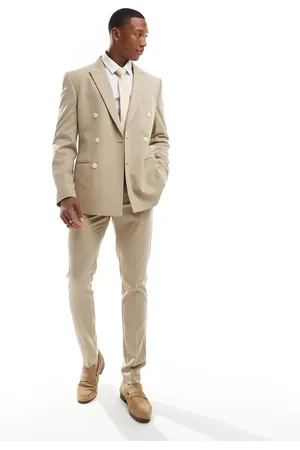 ASOS Skinny suit trouser in stone