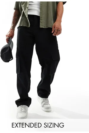 ASOS Baggy cargo trouser in heavy canvas in