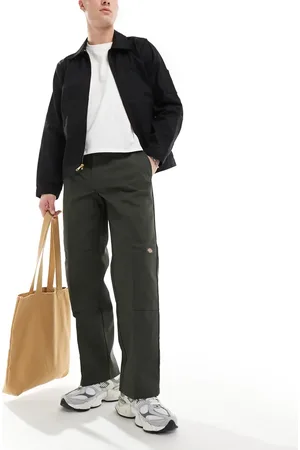 Dickies Double knee trousers in olive