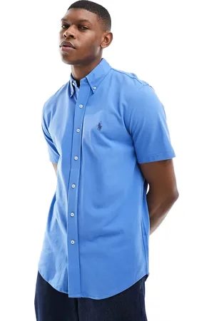 Ralph Lauren Icon logo short sleeve pique shirt no fit in mid