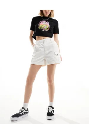 Vans Sidewalk cargo shorts in off
