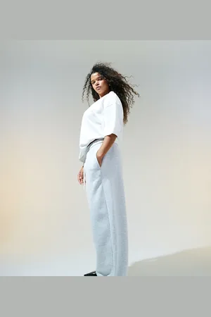 ASOS ASOS DESIGN Curve oversized jogger with turnback hem detail in marl
