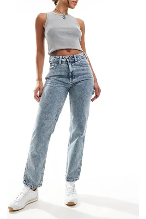 Dickies Ellendale straight fit denim jeans in marble wash