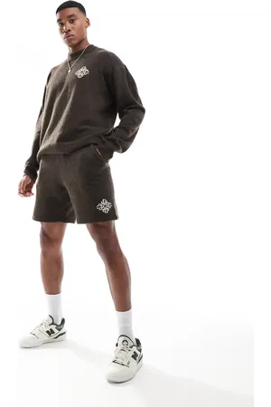 The Couture Club Co-ord emblem knitted shorts in