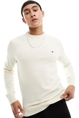 Tommy Hilfiger 1985 crew neck jumper in cream