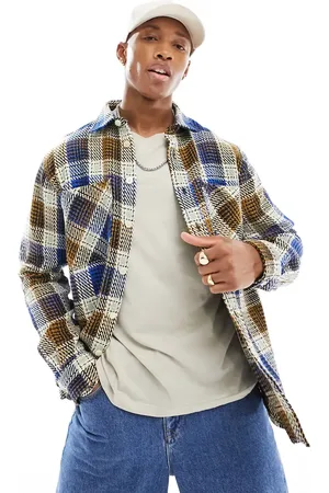 Paul Smith 2 pocket check casual fit shirt jacket in