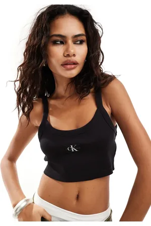 Calvin Klein Rib bralette top in