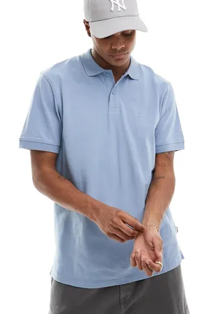 Wrangler Short sleeve polo shirt in blue