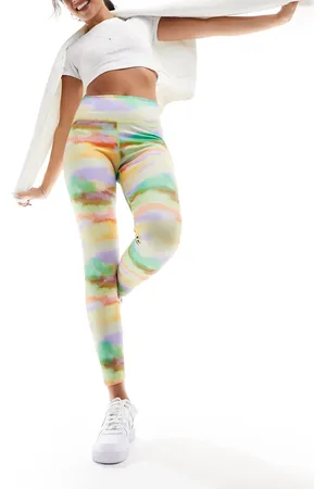 Daisy Street Active Landscape high waist leggings in multi