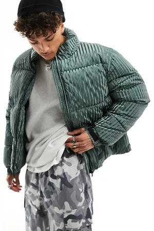Sixth June Padded texture jacket in