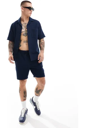 Only & Sons Waffle short co-ord in