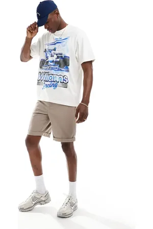 Abercrombie & Fitch Williams F1 print t-shirt relaxed fit in