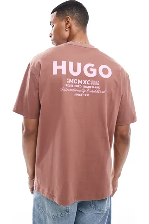Hugo Blue Nalono relaxed fit t-shirt in