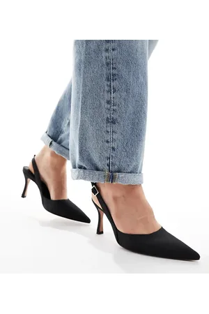 ASOS Wide Fit Samber 2 slingback stiletto heels in