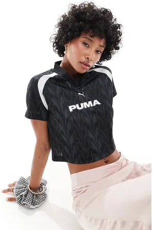 PUMA Football jersey baby tee in