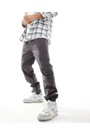 ASOS Pull on cargo jogger in charcoal