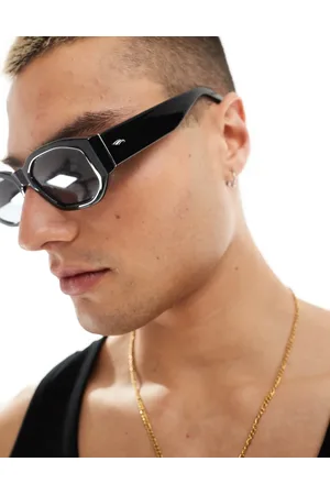 Bershka Thick frame sunglasses in