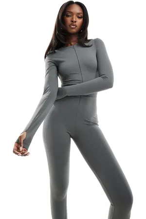 The Couture Club Zip up front jumpsuit in