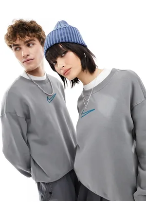 Nike Midi Swoosh unisex sweatshirt in dark