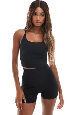 ASOS Icon soft touch yoga cami vest with inner bra in