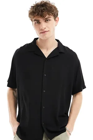 Reclaimed Viscose revere shirt in