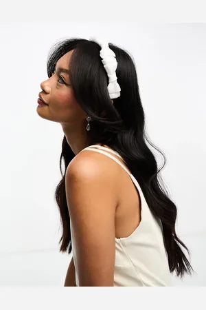 True Decadence Bow detail organza headband in