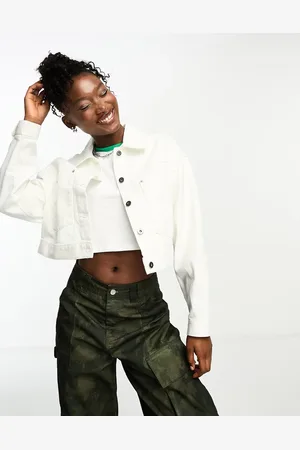 Vans Raynes cropped trucker jacket in