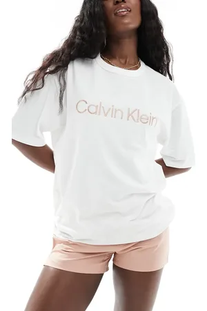 Calvin Klein Pure cotton t-shirt and short set in