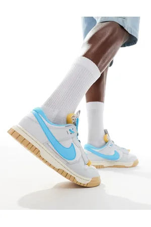 Nike Dunk Low jumbo trainers in and blue