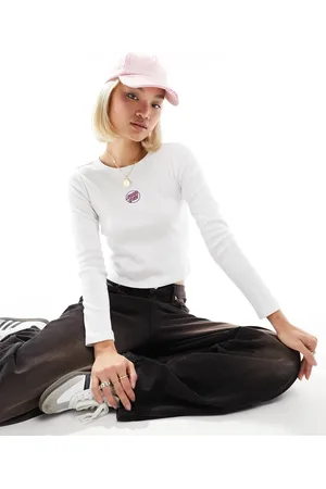 Santa Cruz Fitted long sleeve with embroidered logo in