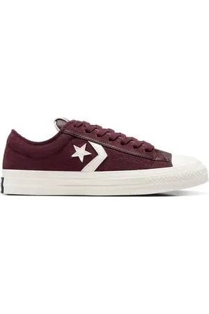 Converse Star Player 76 Ox trainers in burgundy