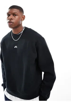 Nike Essential logo crew neck sweatshirt in
