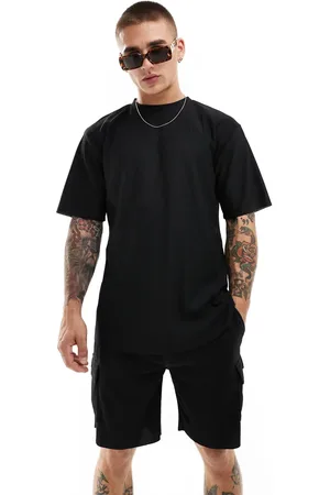 Only & Sons Plisse oversized t-shirt co-ord in