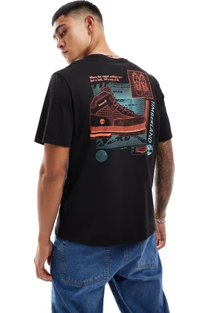 Timberland Boot back print t-shirt in