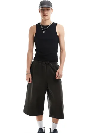 COLLUSION Ribbed vest in black