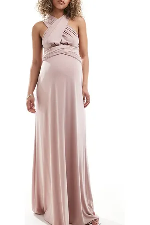 TFNC TFNC Bridesmaids Maternity multiway maxi dress soft