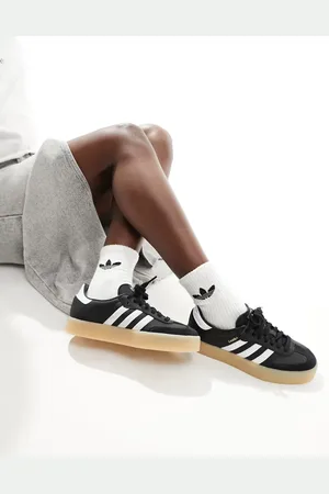 adidas Sambae trainers in black and