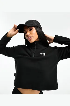 The North Face Glacier 100 cropped 1/4 zip fleece in