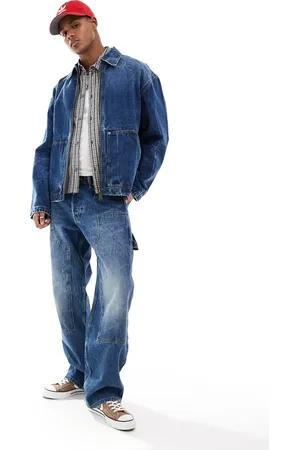 Weekday Sphere co-ord relaxed fit jeans with carpenter styling in
