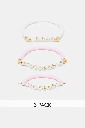 South Beach 3 pack bridal party bracelets