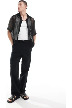 Weekday Boxy fit mesh shirt in
