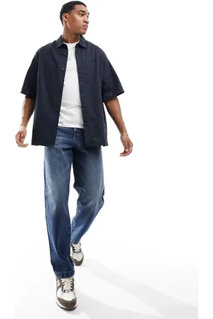 Armani Exchange Half sleeve boxy fit shirt in