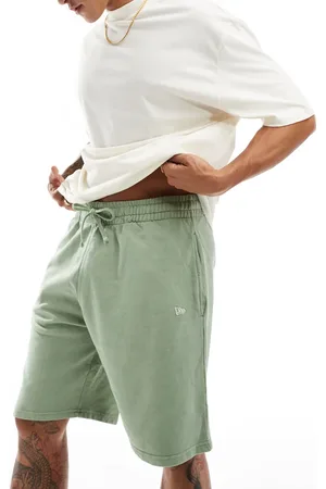 New Era Washed jersey shorts in