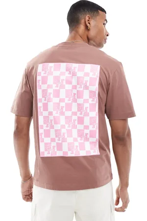Hugo Blue Nabric t-shirt in in chest and back print