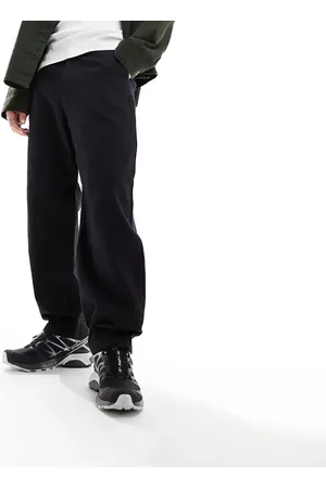 SELECTED Loose fit twill trousers in