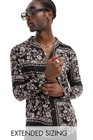 ASOS Revere shirt in floral print